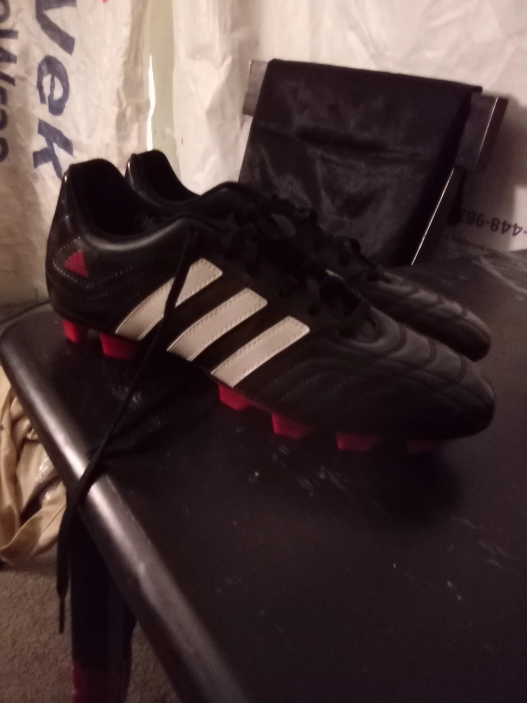 Adidas Black Soccer Cleats - photo 2