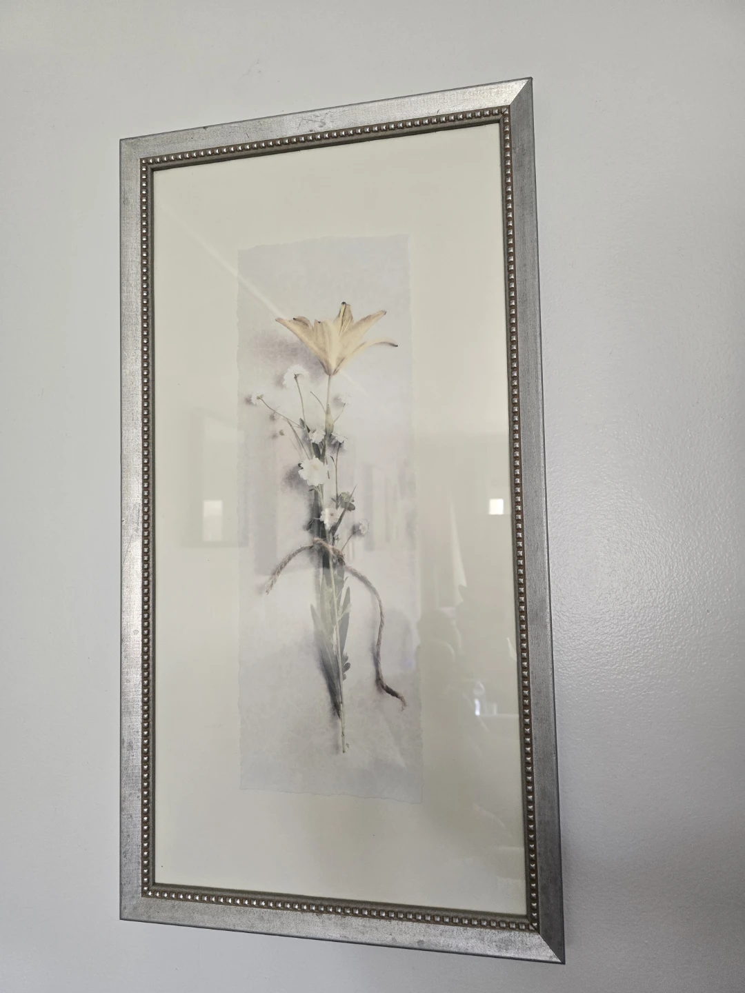 Set of Framed Flower Art - Tall - photo 2
