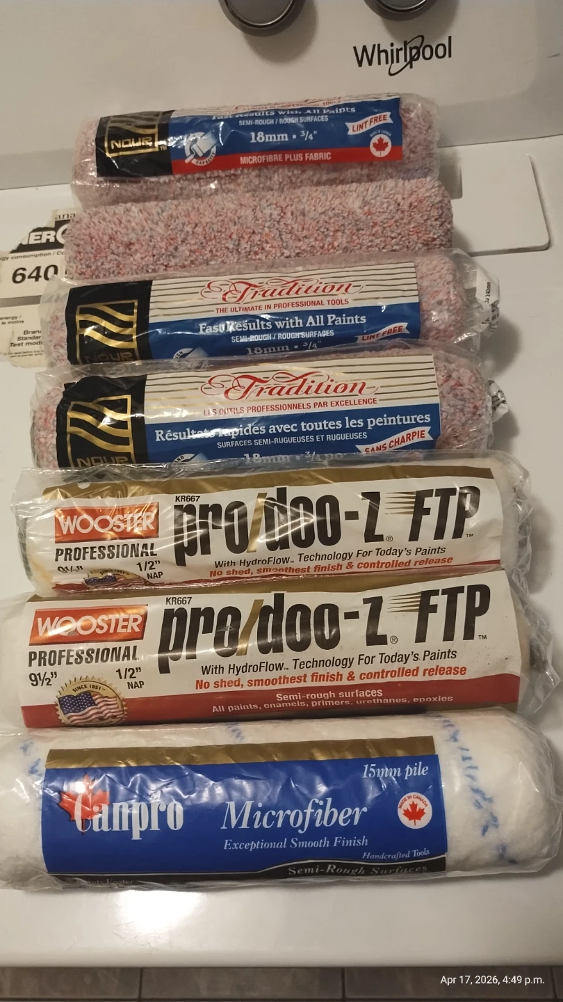 Wooster Pro/Doo-Z FTP 9.5" Paint Roller Covers