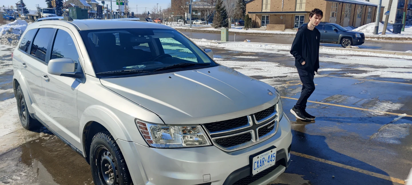 Dodge Journey 2012 Silver SUV