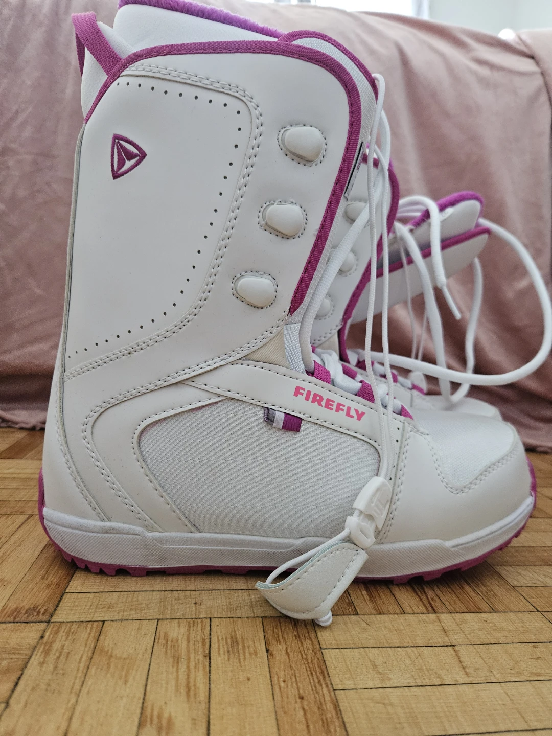 Firefly Women's Snowboard Boots White/Pink Size 27(women's 10)