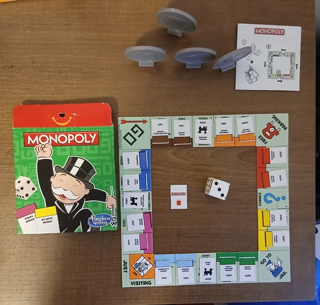 McDonald's toy Monopoly Board Game - photo 4