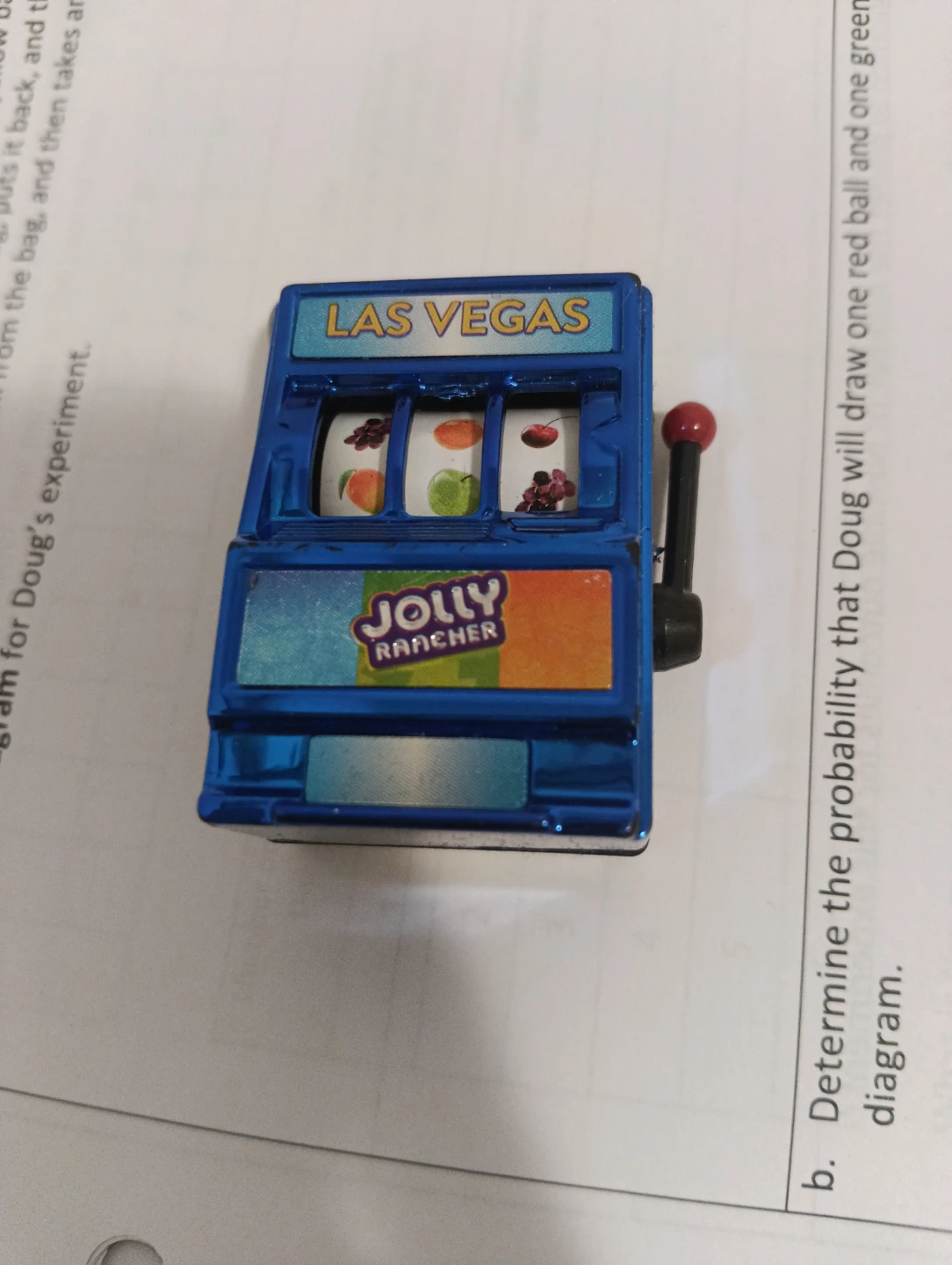 Jolly Rancher "Las Vegas" Slot Machine Toy