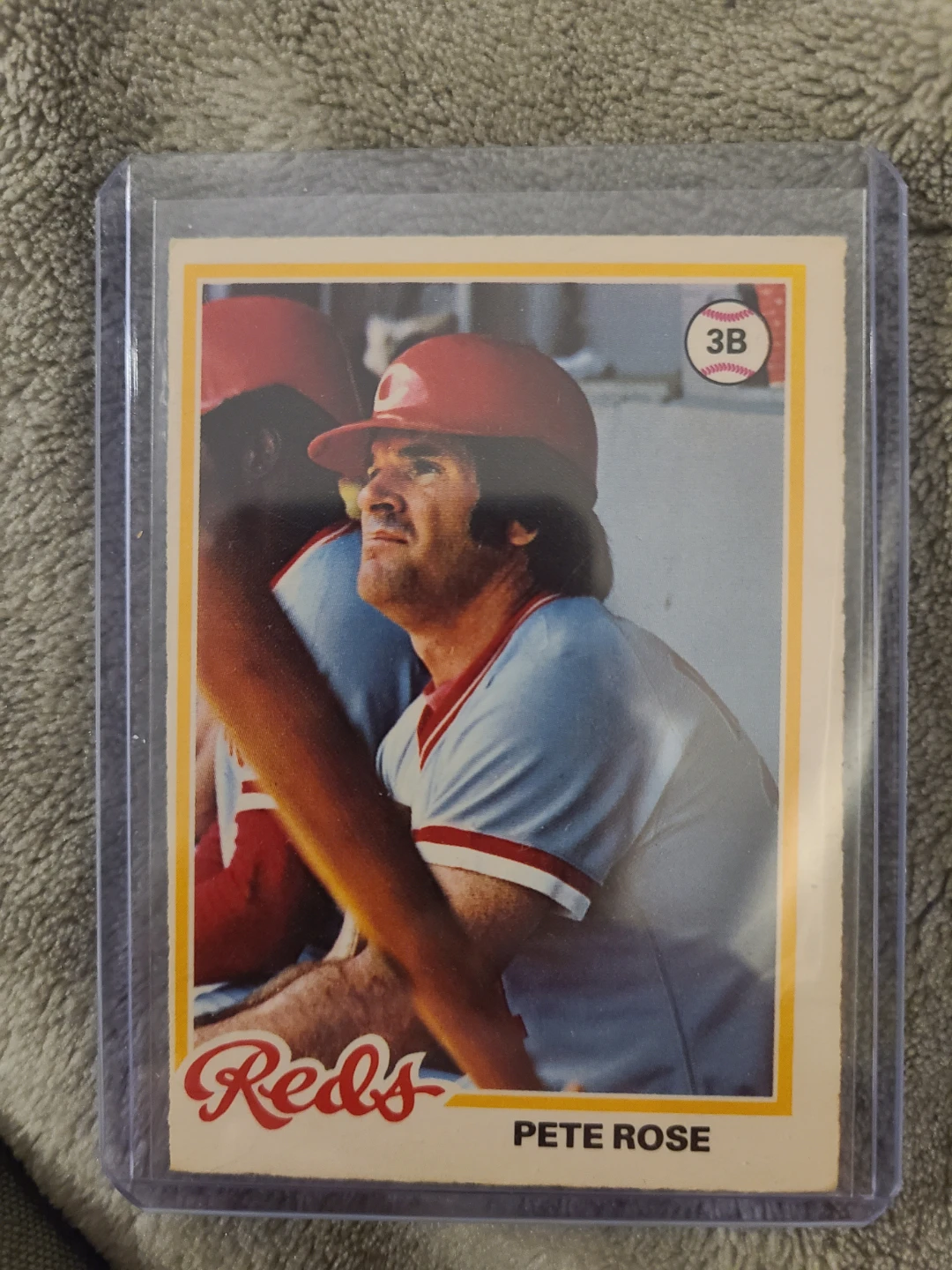 Pete Rose 1978 Baseball Card - Cincinnati Reds #100