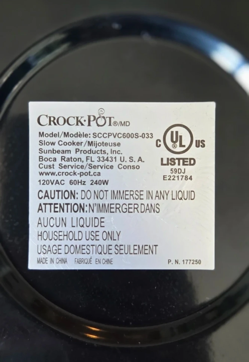 Crock-Pot Slow Cooker 🌱 - photo 5