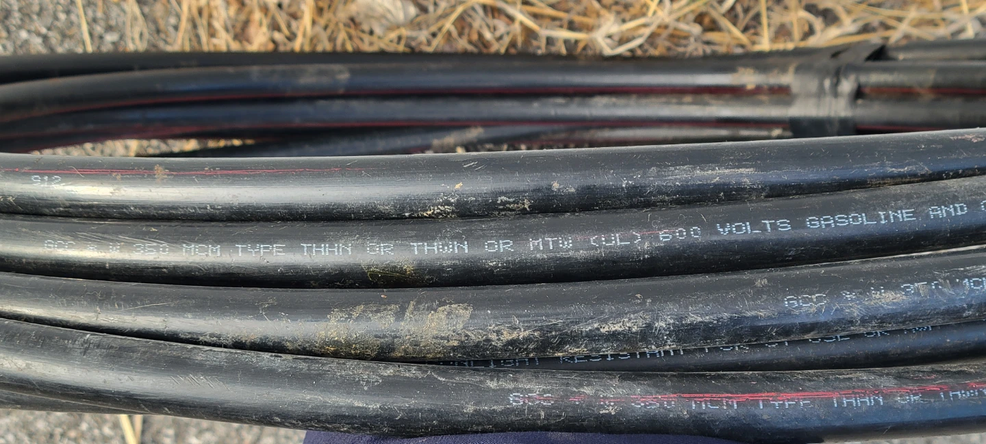 Copper Electrical Cable - 350 MCM THHN/THWN - photo 2