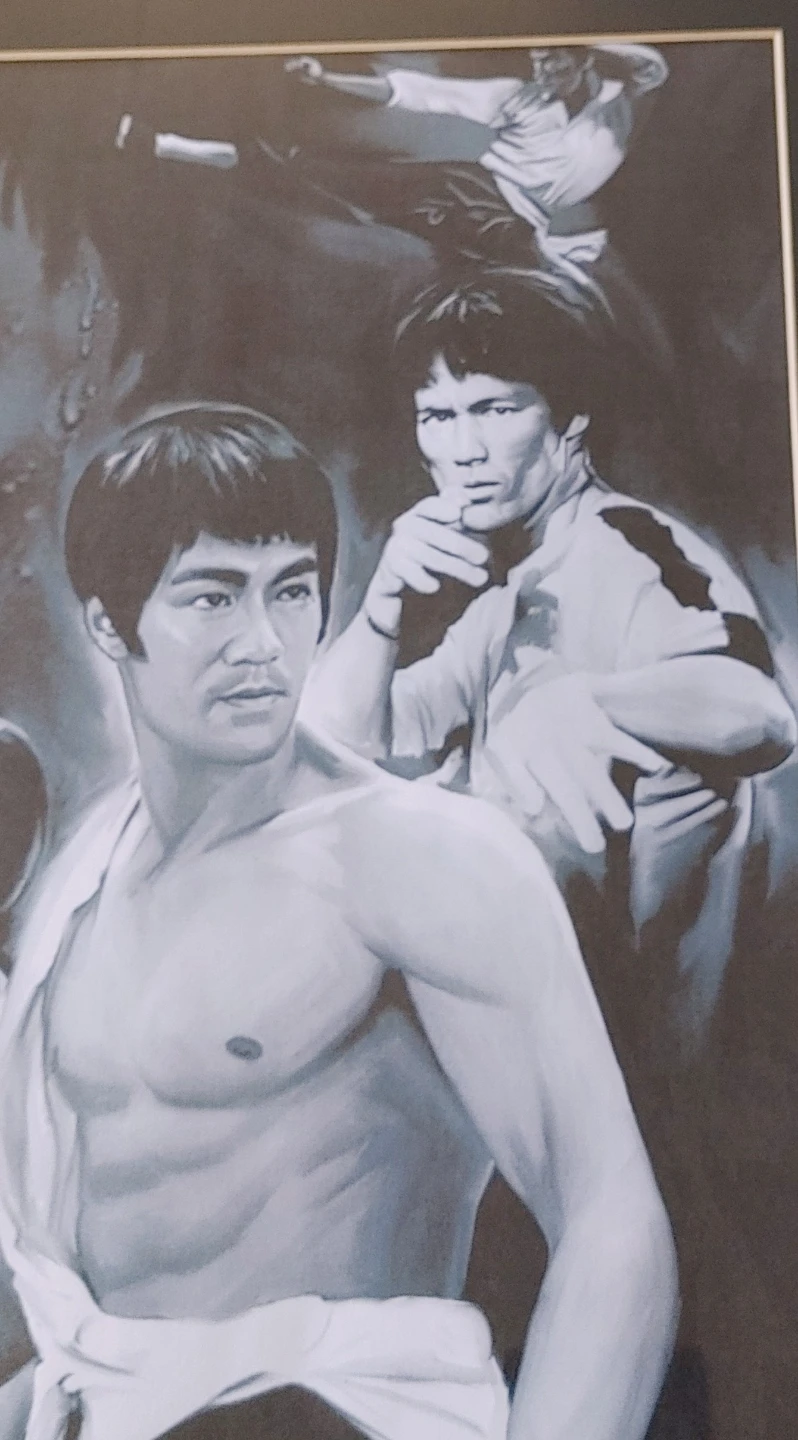 Framed Bruce Lee Art Print - photo 3