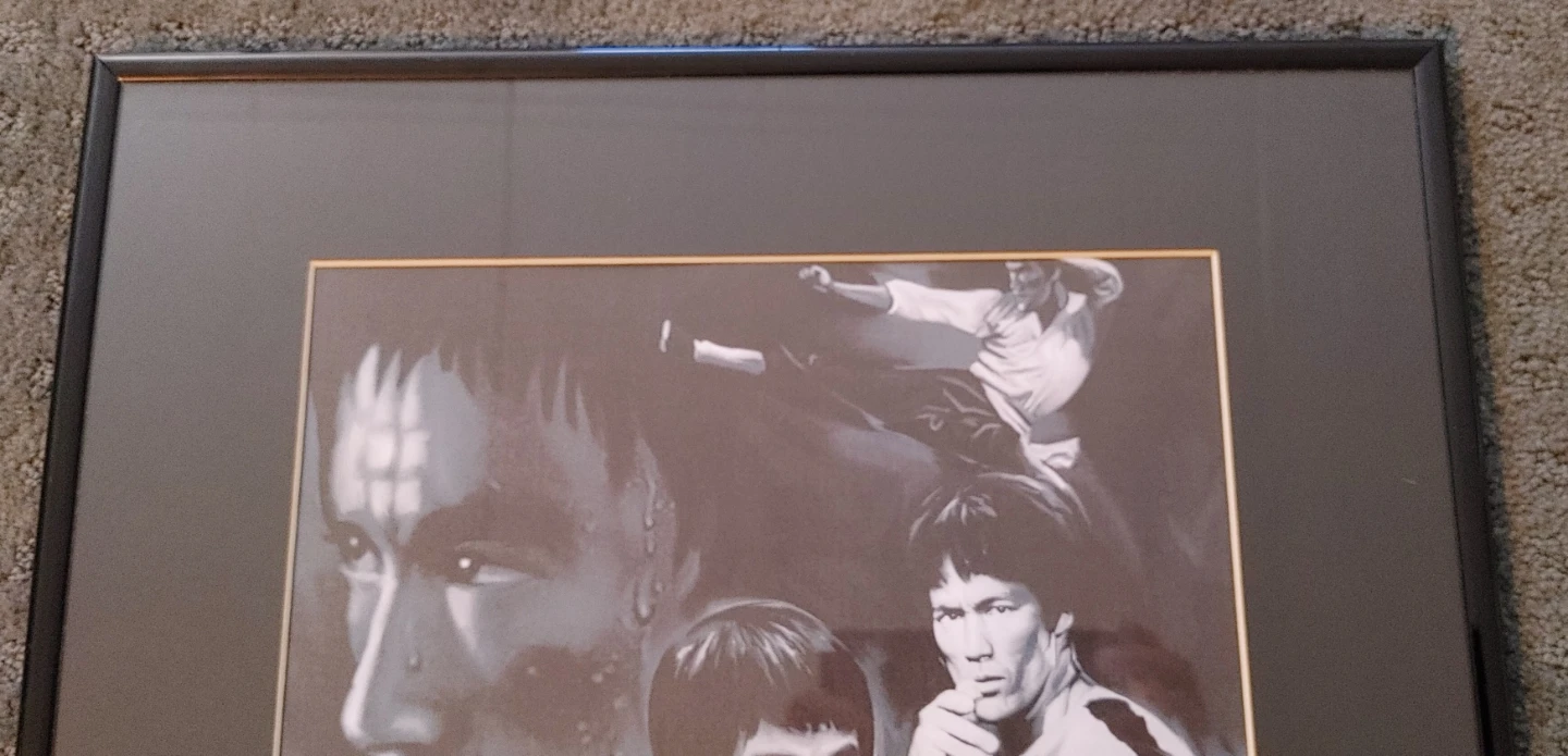 Framed Bruce Lee Art Print - photo 5