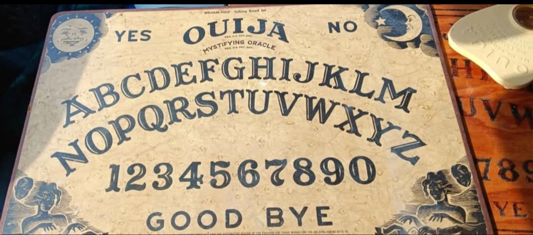 1950s Ouija Mystifying Oracle Talking Board  with Planchette