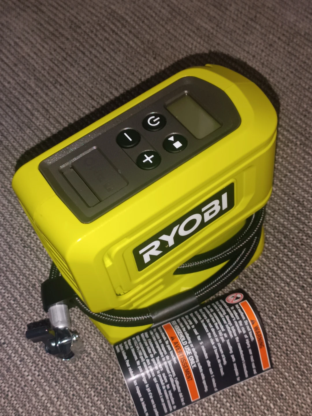 Ryobi Portable Inflator/Deflator