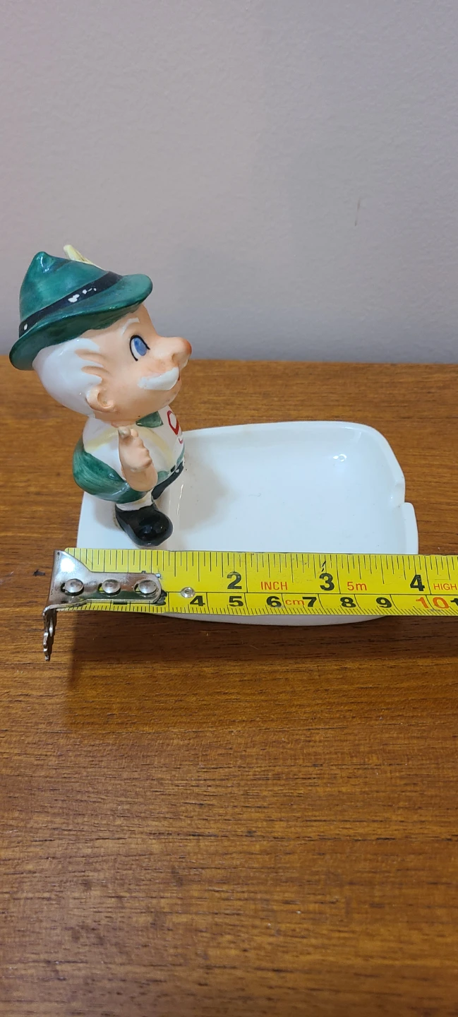 Vintage Schmiley Ceramic Ashtray Figurine - photo 3