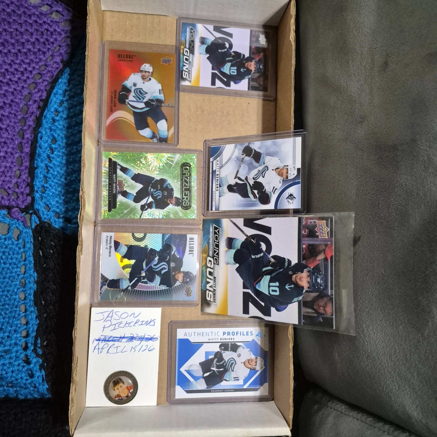 Matty Beniers Hockey Cards - photo 5