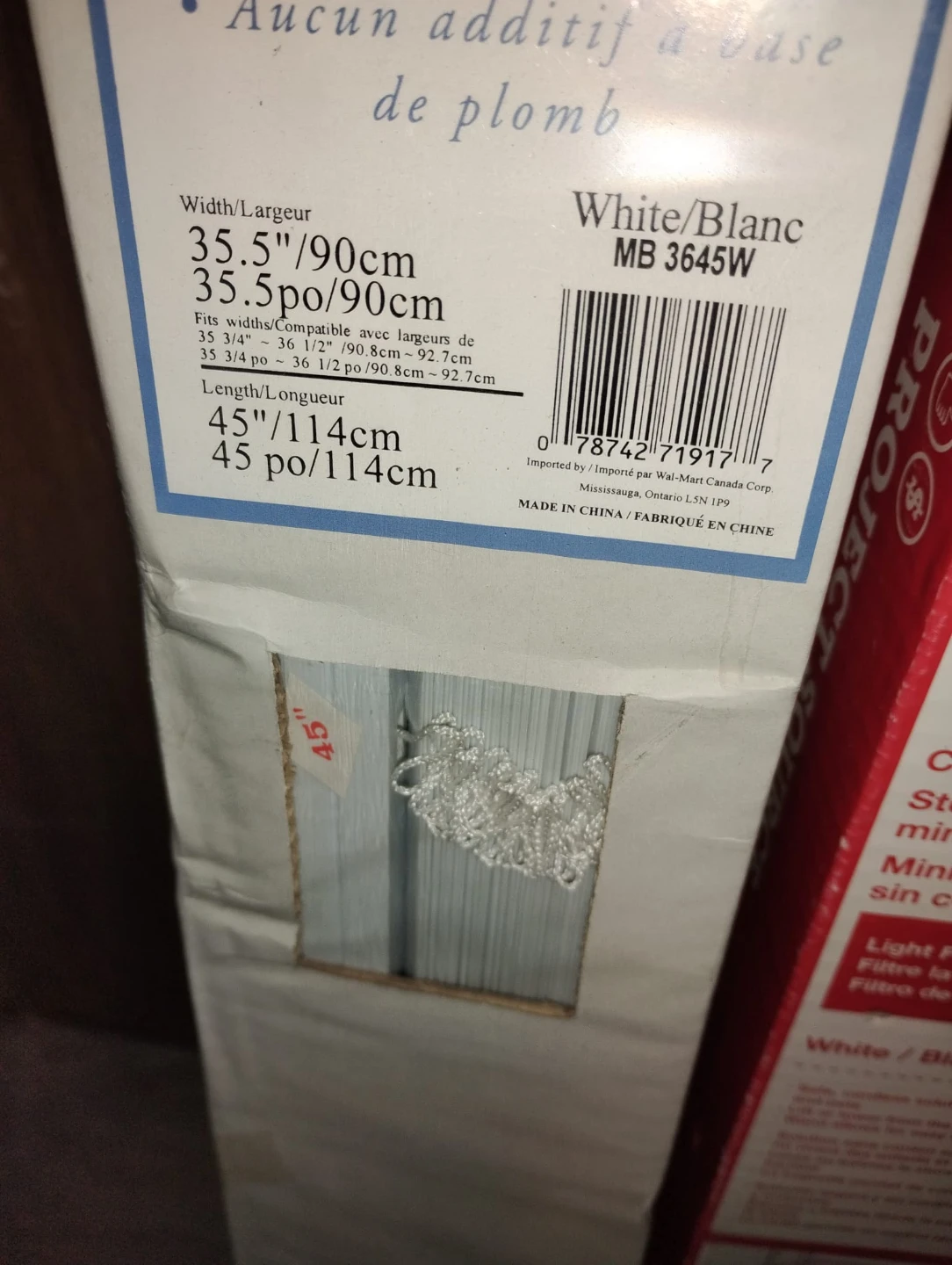 BNIB NEW- White Blinds. Shades. Paper / Vinyl Window Cover. - photo 4
