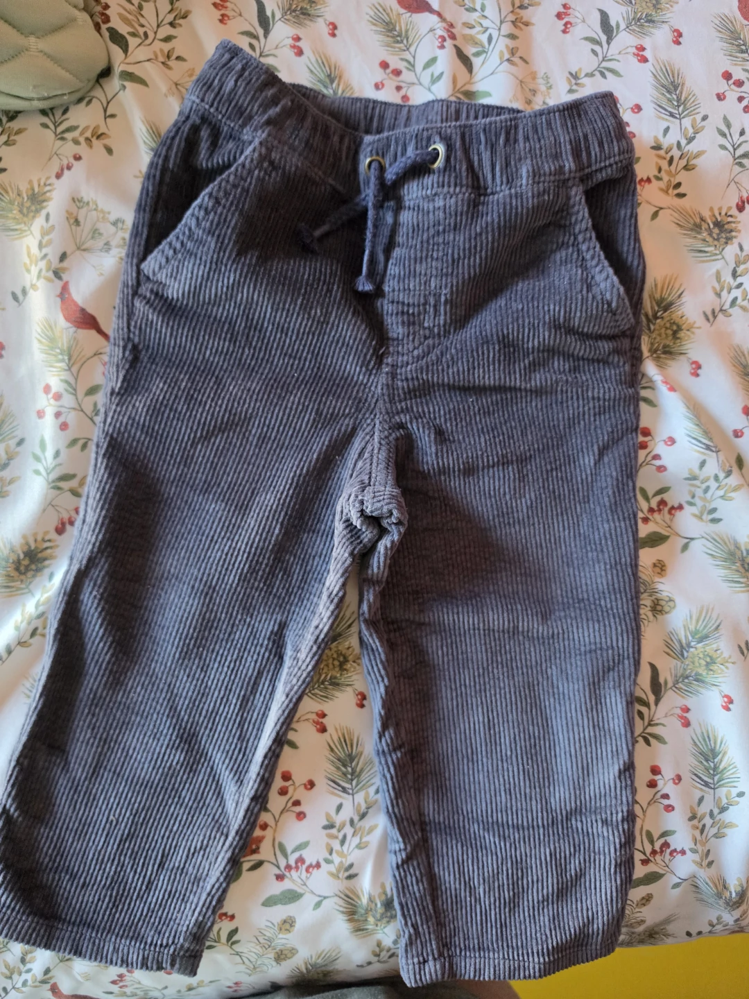 Gray Corduroy Pants - photo 2