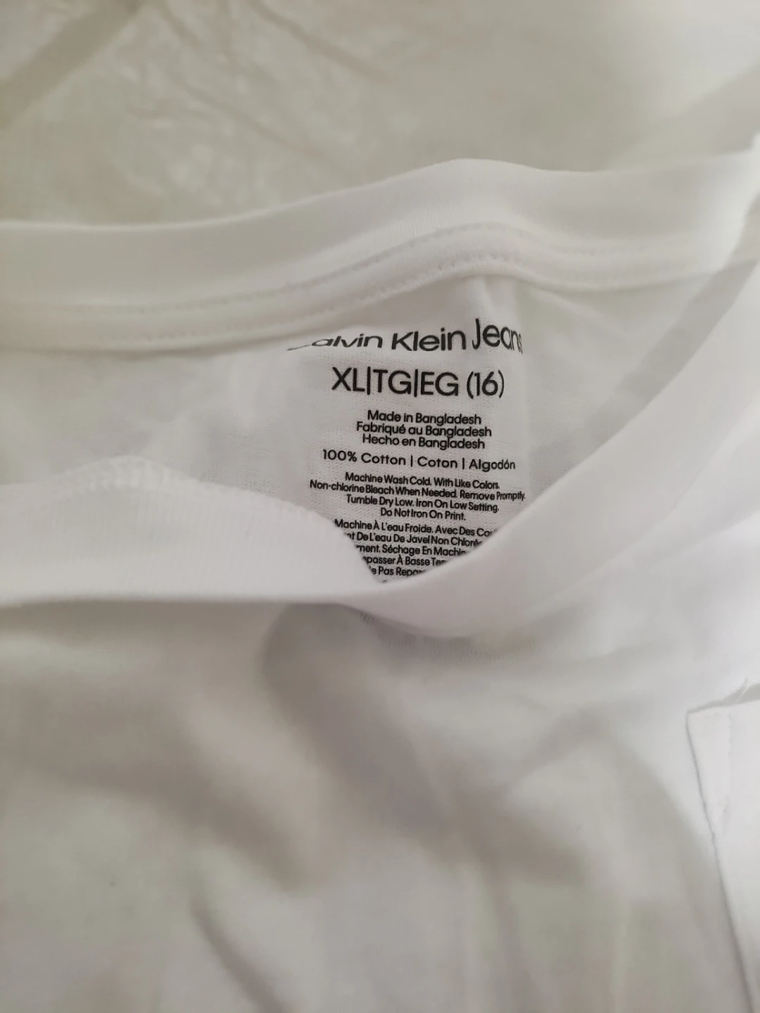 🌱Calvin Klein Jeans White T-Shirt and Pink Shorts Set - photo 3