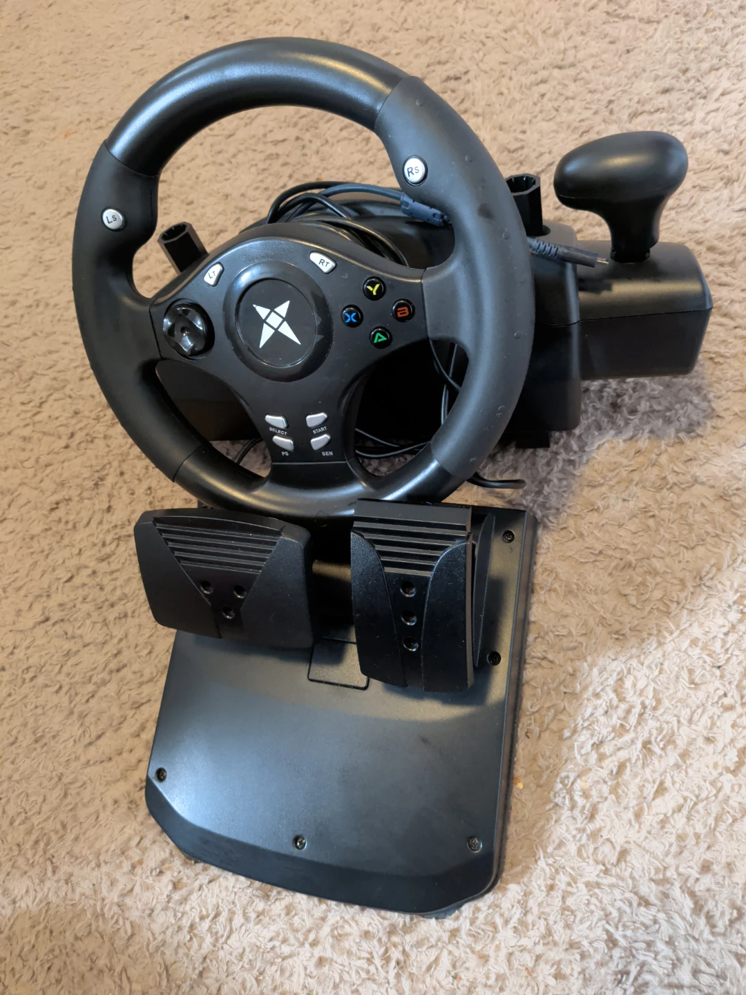 Logitech Driving Force GT Racing Wheel and Pedals