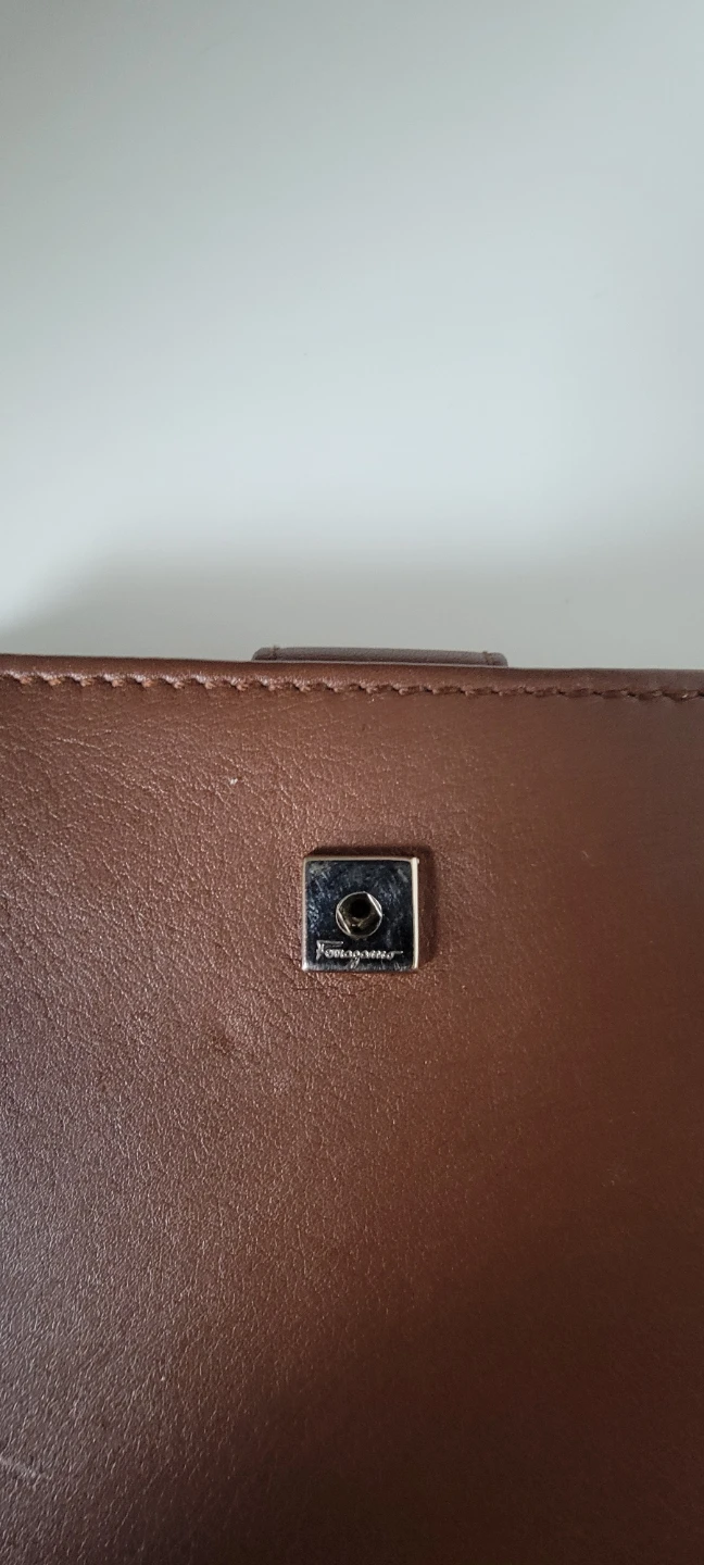 Salvatore Ferragamo Brown Leather Bi-Fold Wallet - photo 4