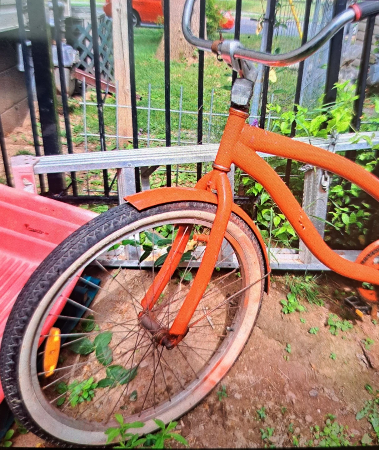 Orange Cruiser Bicycle CCM