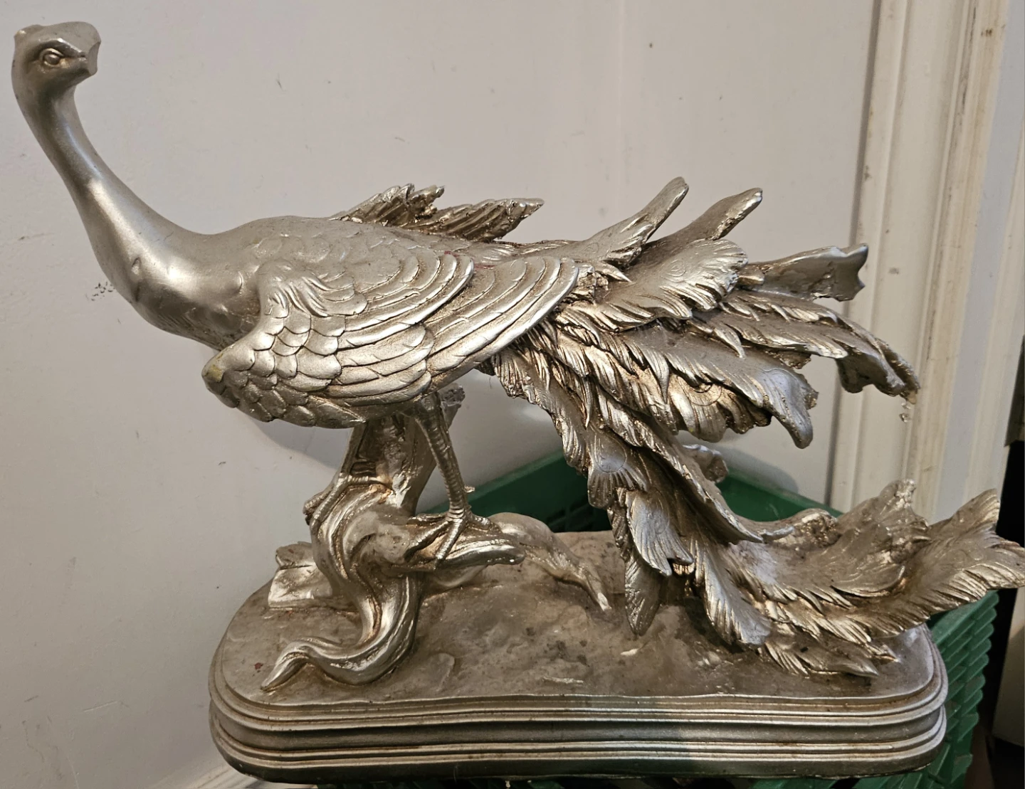 Peacock Wine Bottle Holder