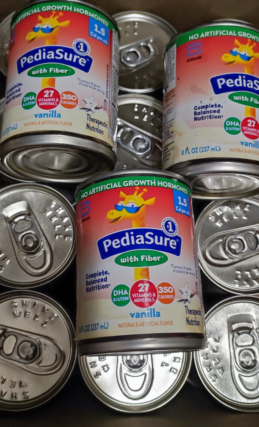 PediaSure with Fiber Vanilla Nutritional Drink (8 fl oz Cans)