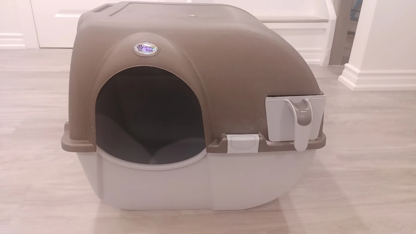 Omega Paw Roll 'n' Clean Litter Box - photo 2