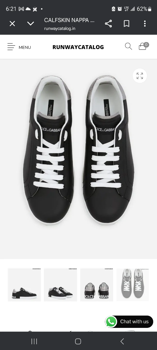 Dolce & Gabbana Calfskin Nappa Sneakers - photo 3