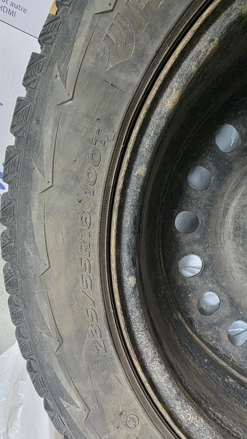 235 55 R18 winter tires - photo 5
