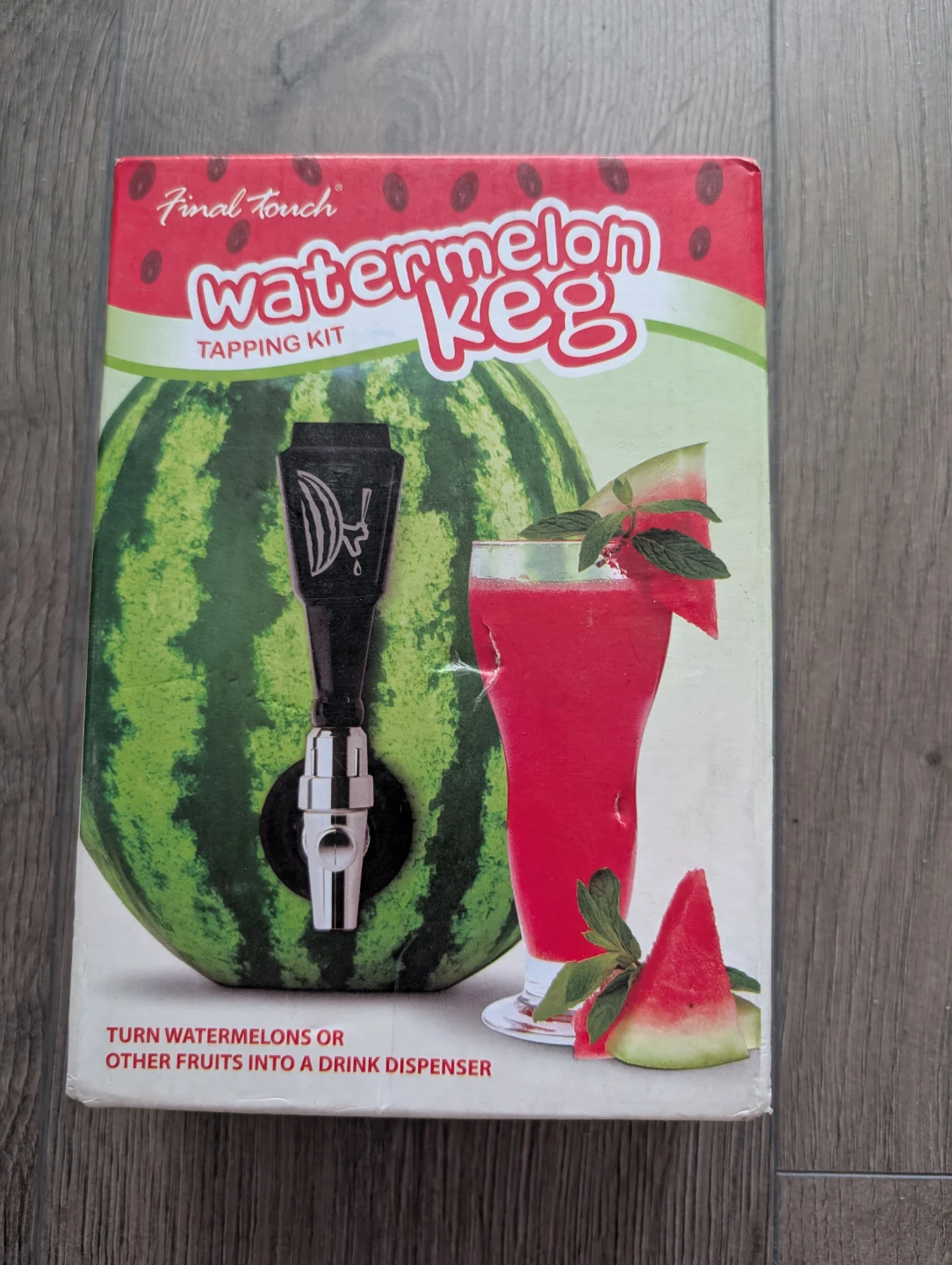 Final Touch Watermelon Keg Tapping Kit