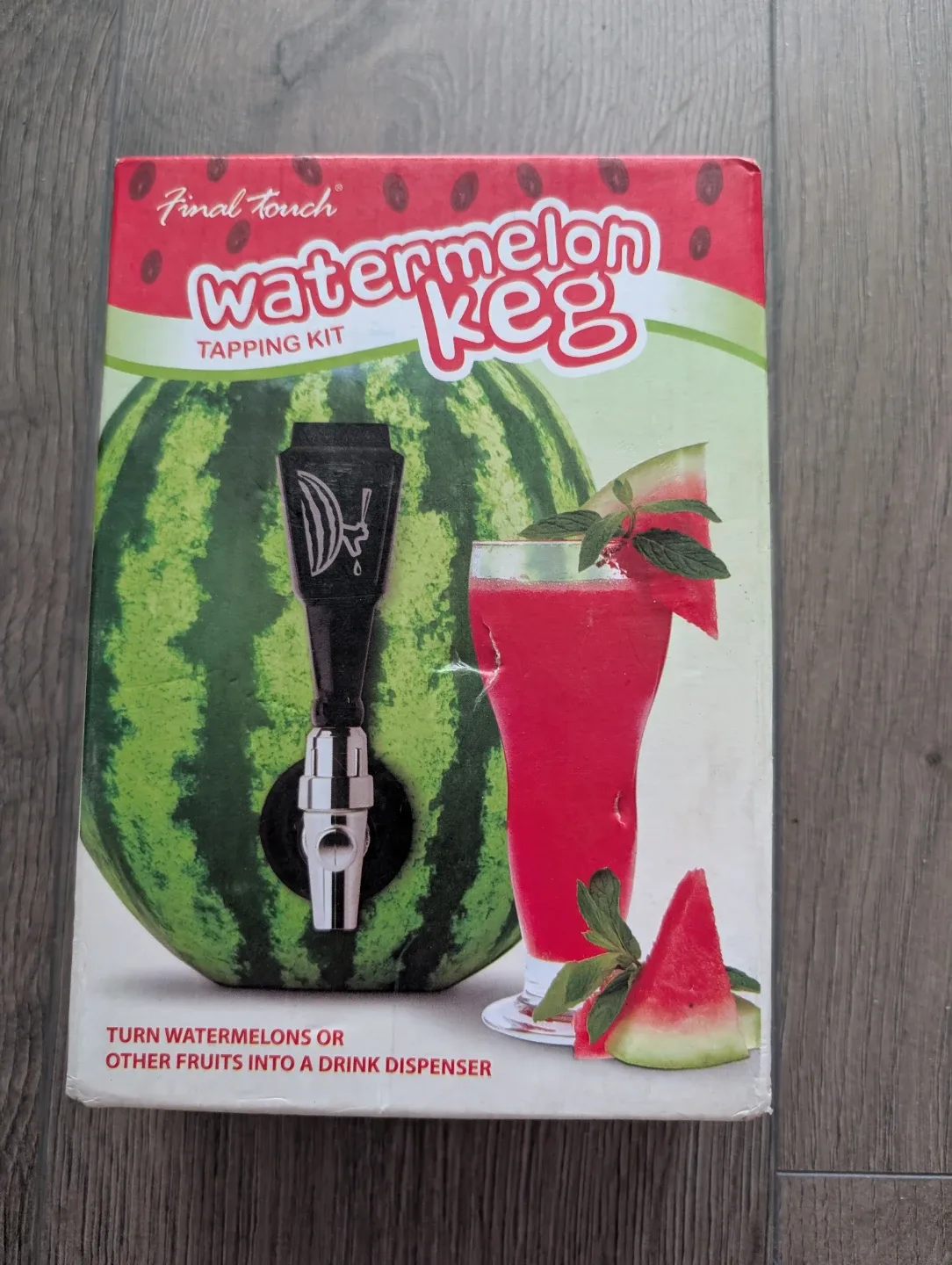 Final Touch Watermelon Keg Tapping Kit