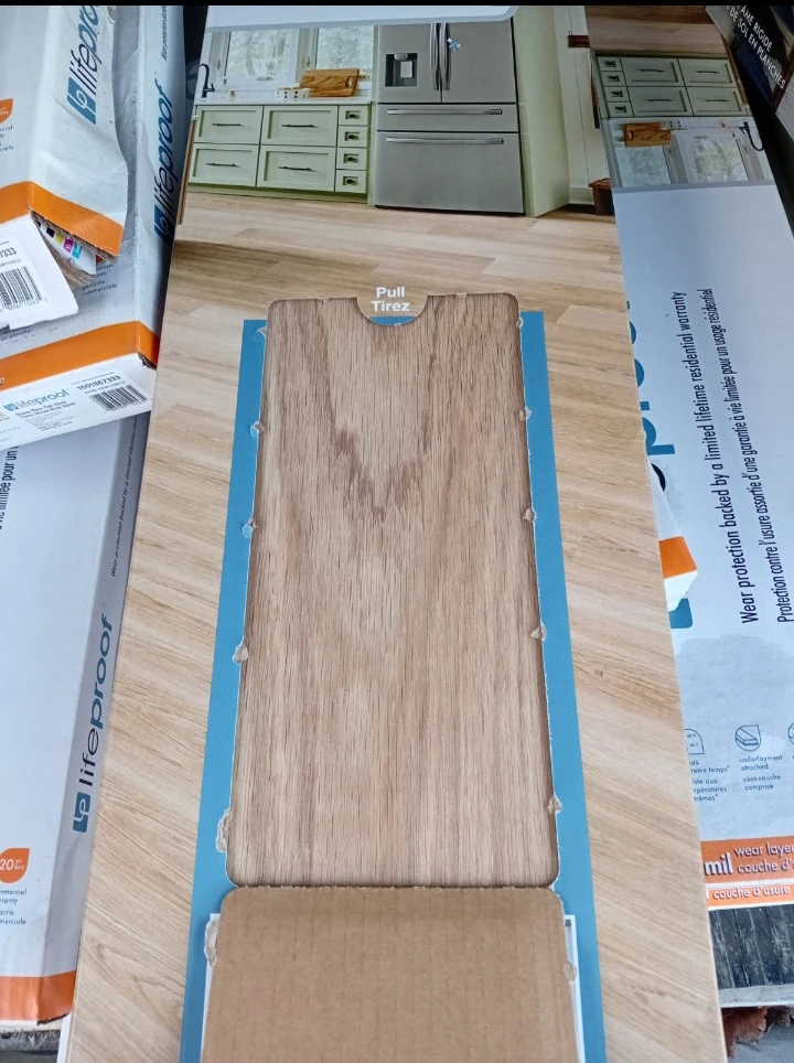 LifeProof Luxury Vinyl Flooring Moose River Oak 22mil - photo 2
