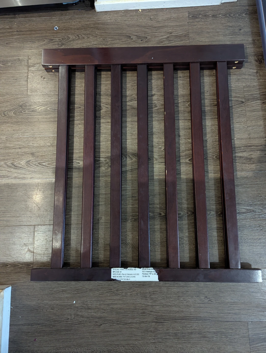 Dream On Me 5 in 1 convertible Crib dark brown - photo 3
