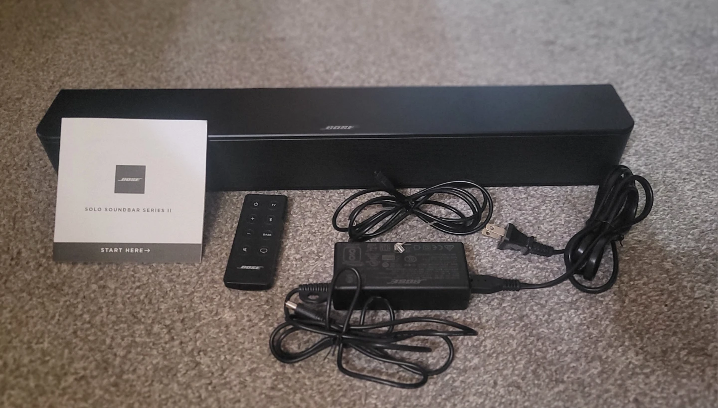 Bose Solo Soundbar Series II
