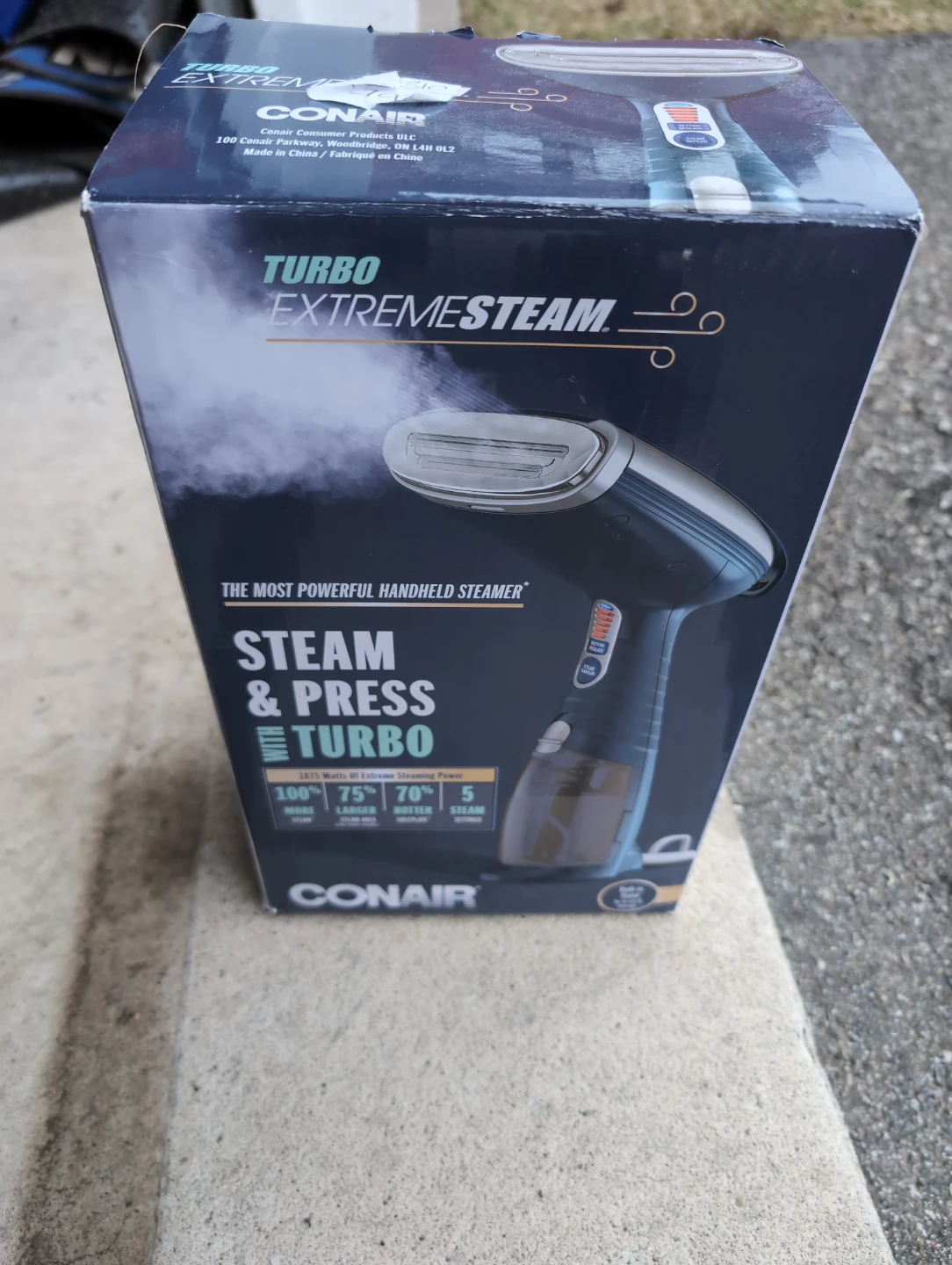 Conair Turbo ExtremeSteam Handheld Steamer