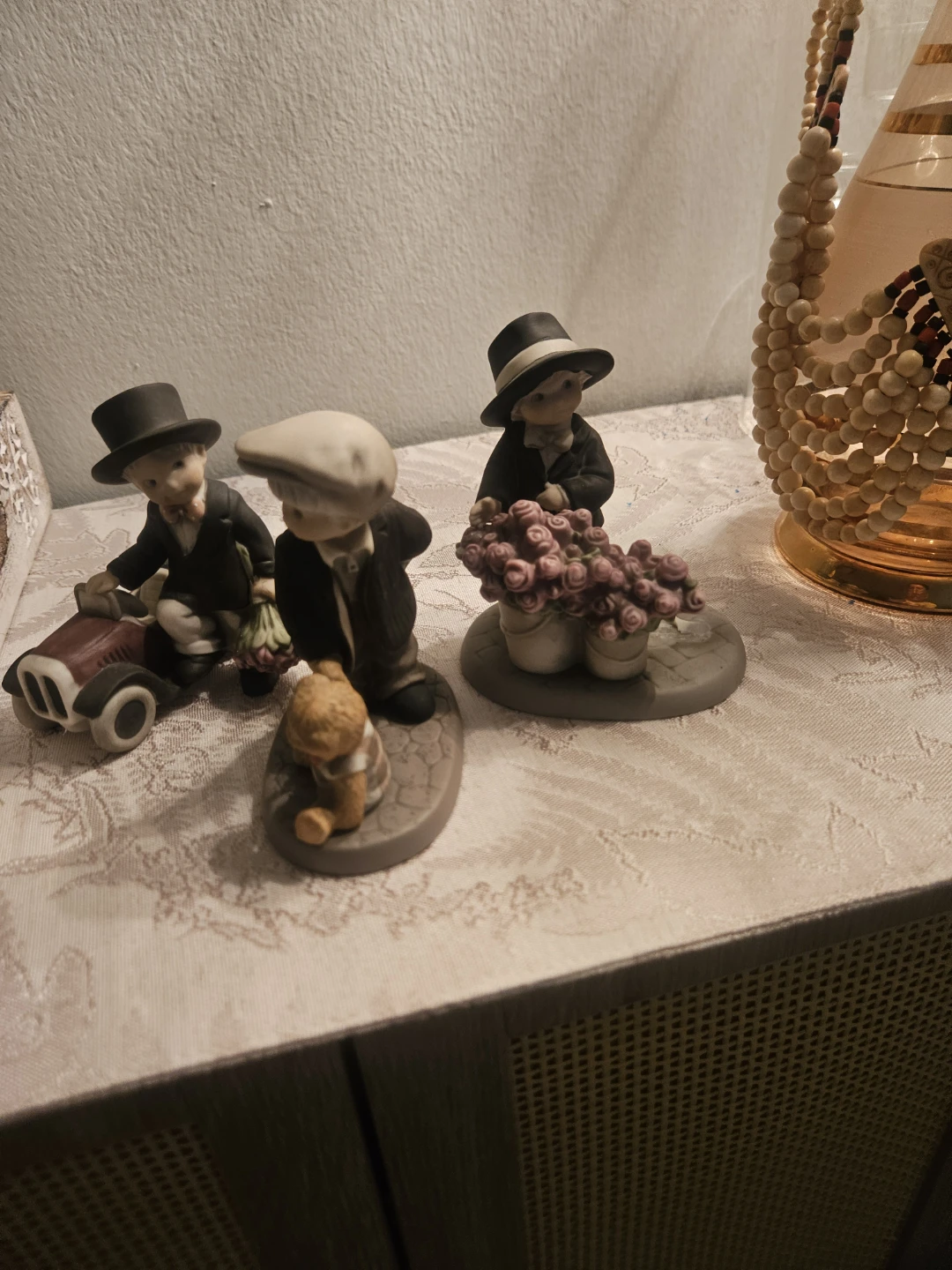 BISQUE Porcelain- Ceramic Collectible-3- Figurines - photo 2