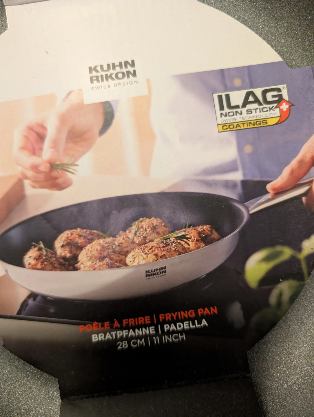 NEW Kuhn Rikon 28 cm / 11 inch Frying Pan - photo 2