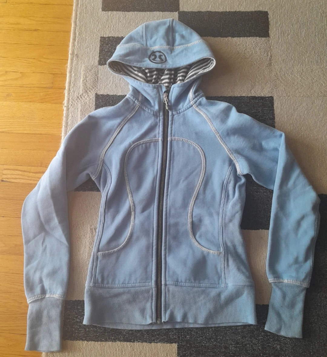 Vintage Lululemon Blue Hoodie