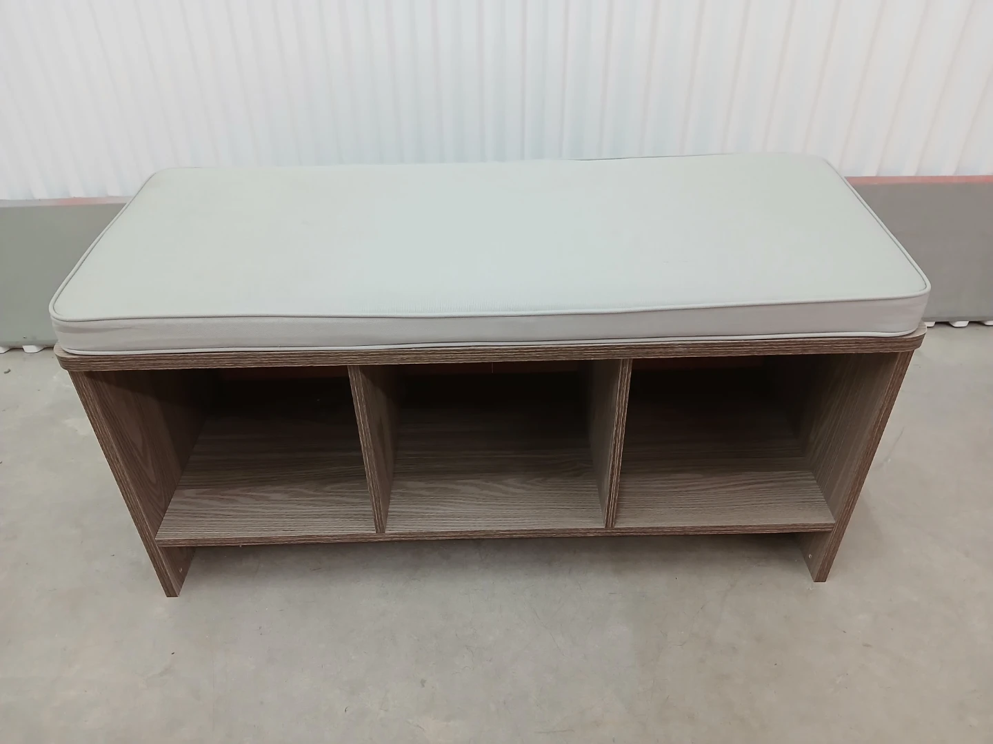 Storage Bench with Cushioned Seat - photo 5