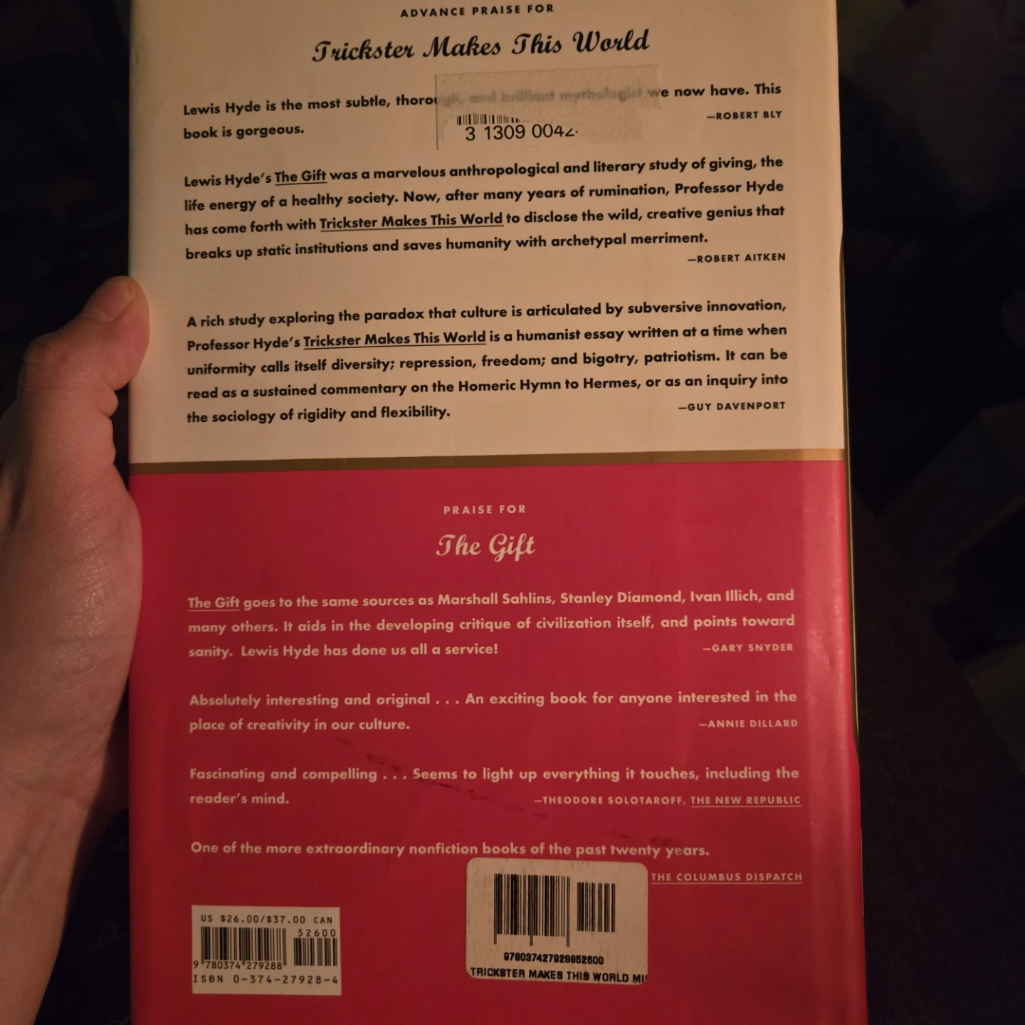 Trickster Makes This World by Lewis Hyde - photo 2