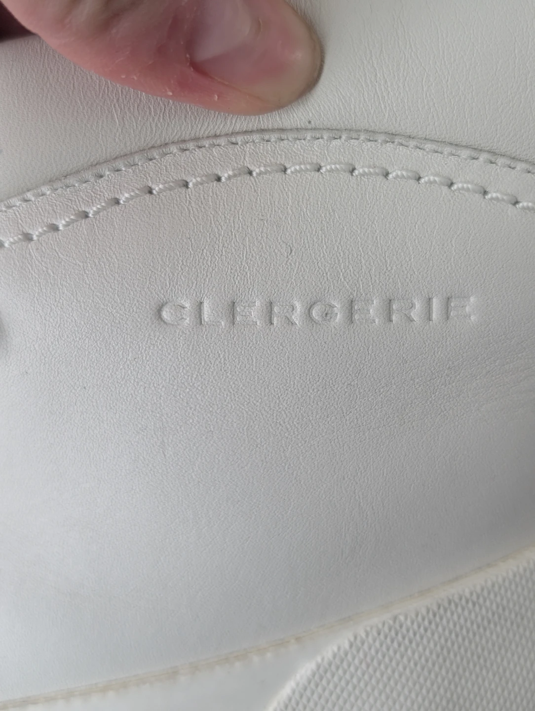 CLERGERIE x BOTH White Leather Lace-up Boots Size 40 - photo 5
