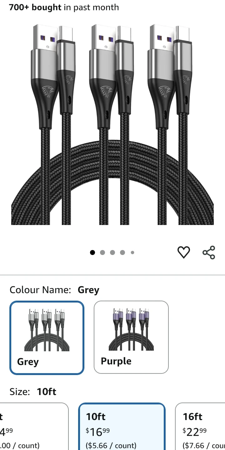 Fast Charging Cable