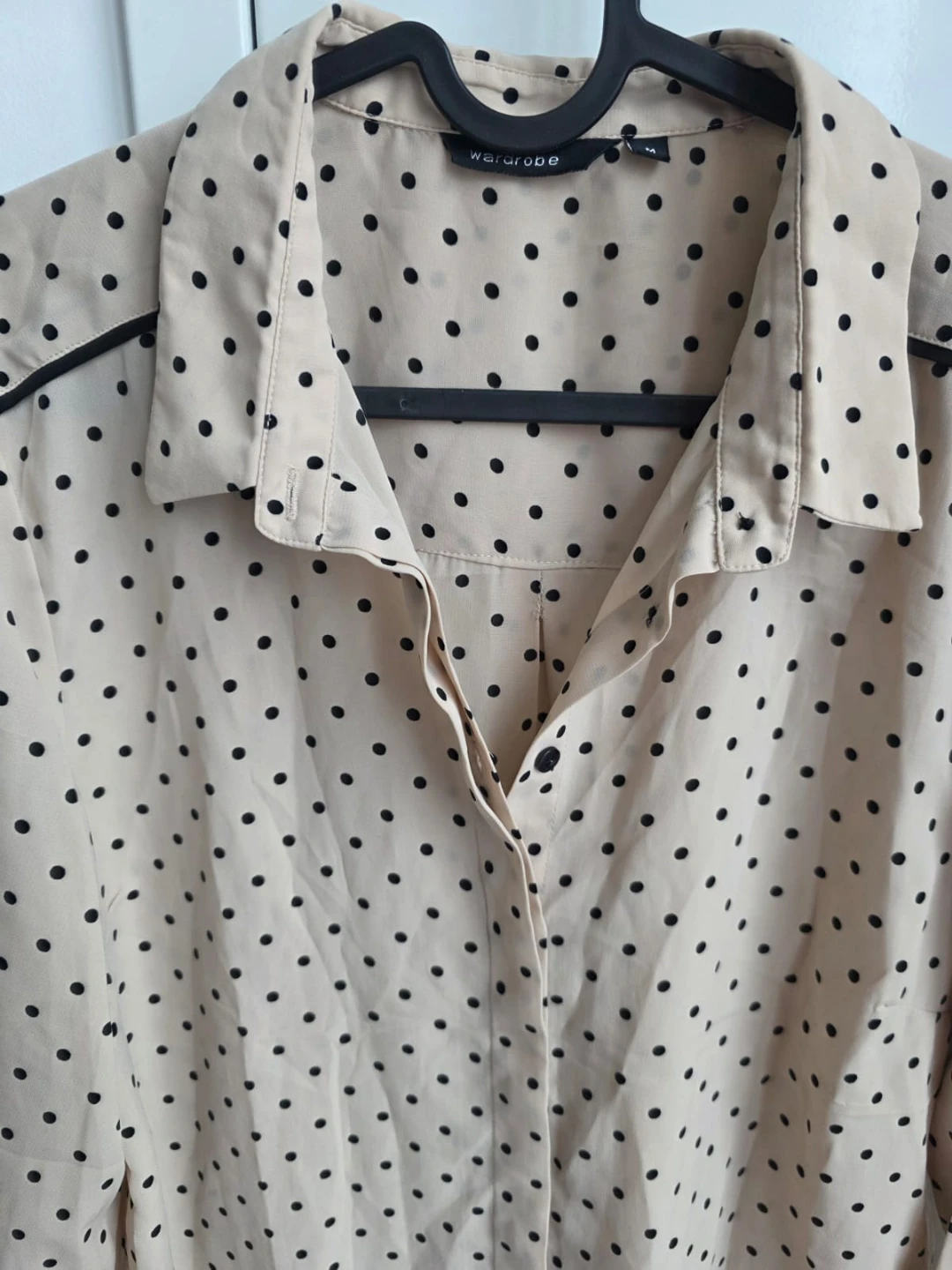 Wardrobe polka dot button-up shirt - photo 3