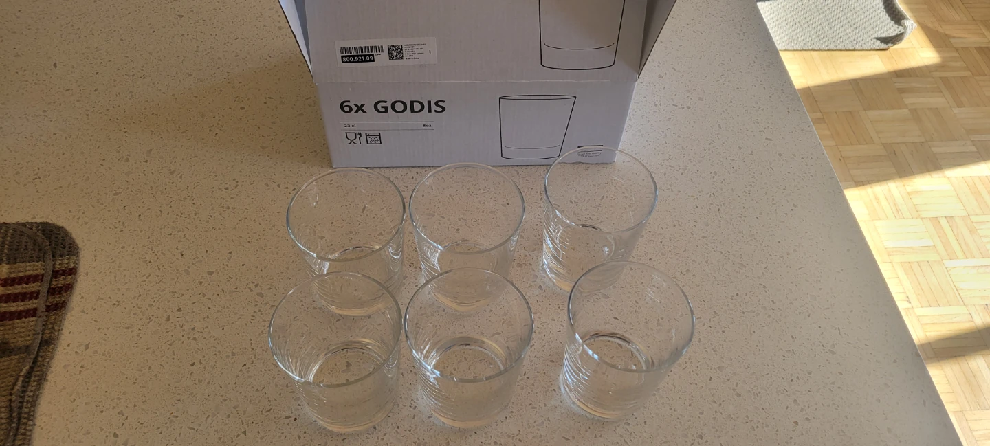 Ikea Godis Glasses