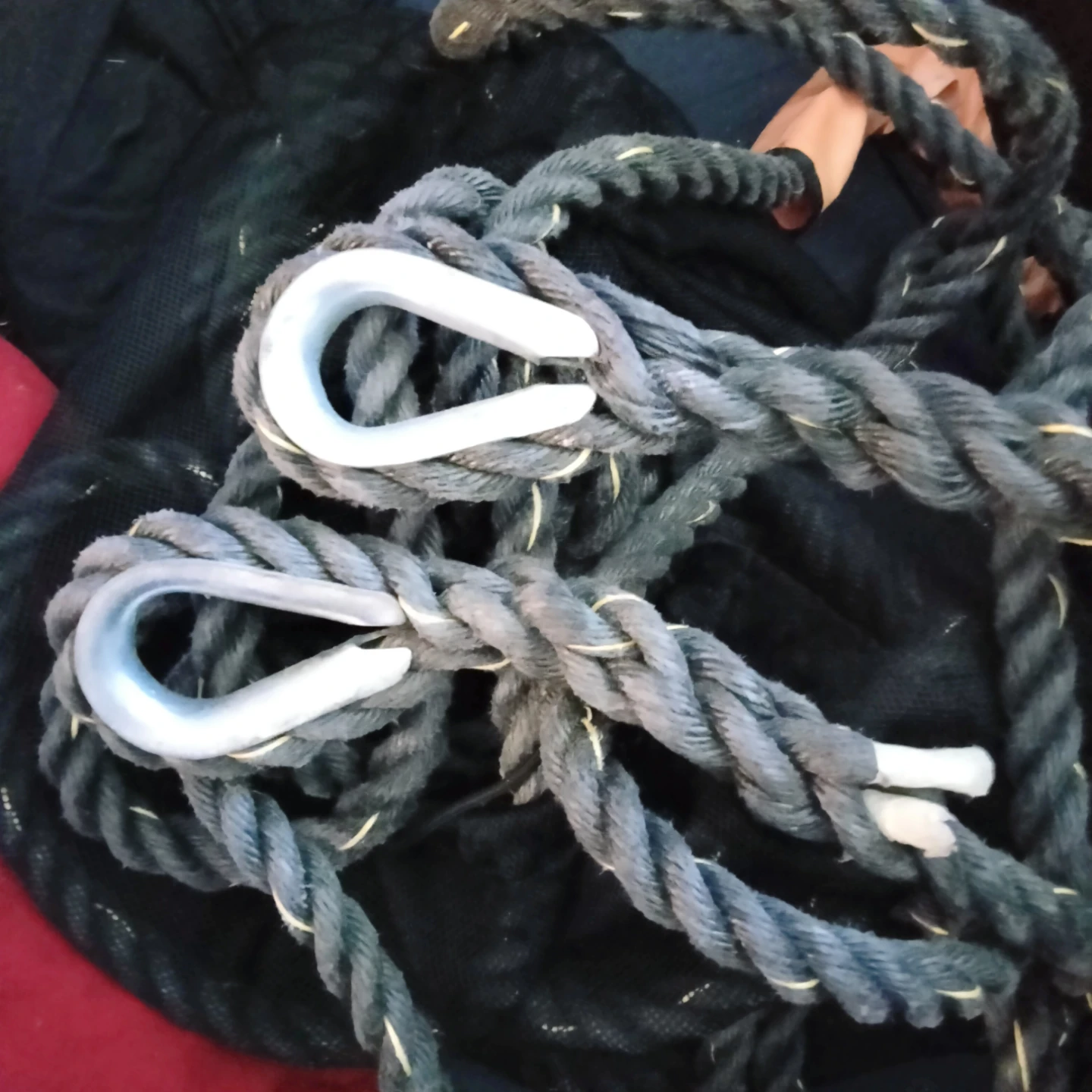 Western Safety Rope with Thimbles