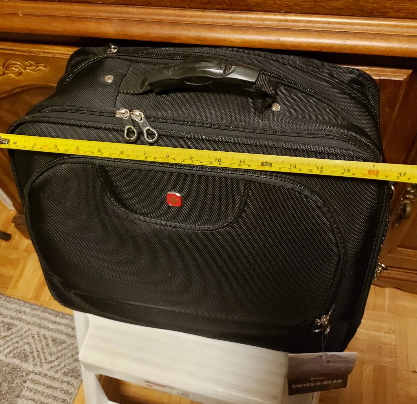 Swiss Gear Black Rolling Laptop Bag - photo 5
