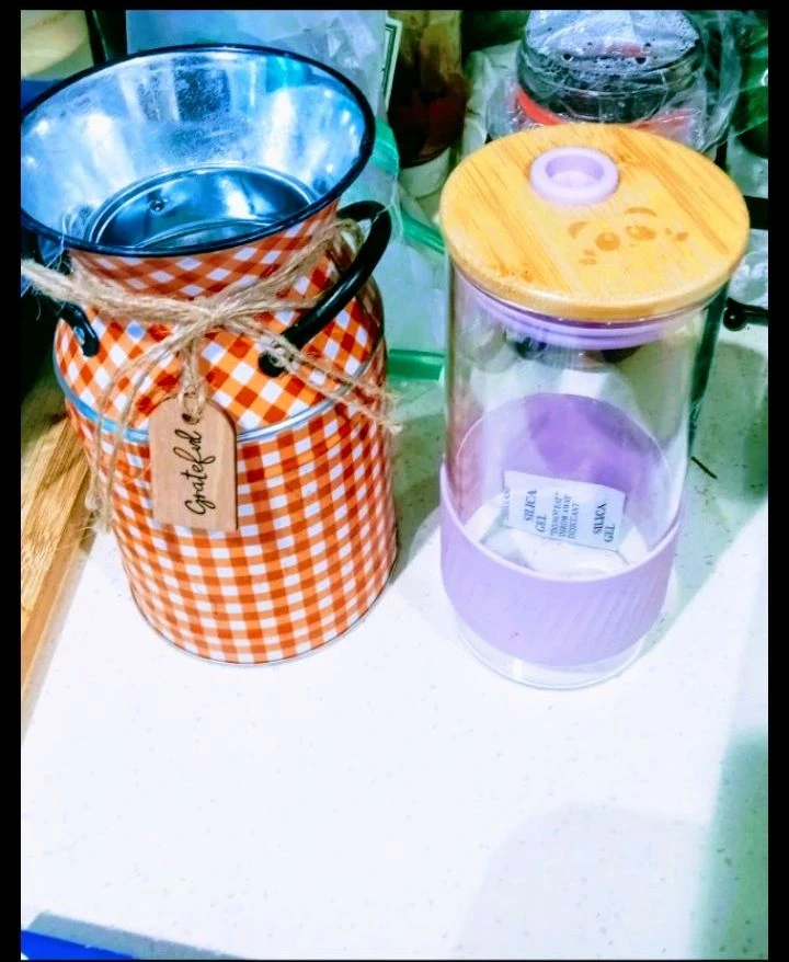 Glass cup Jar only