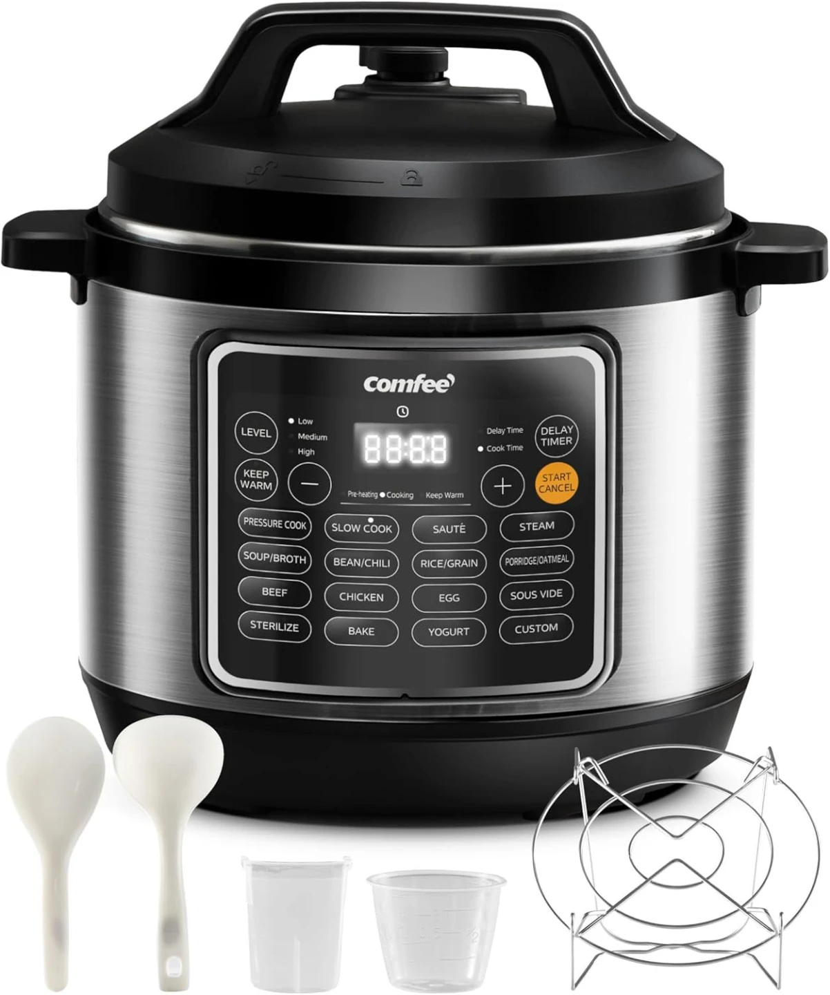 Comfee 6-Quart Multi-Function Pressure Cooker