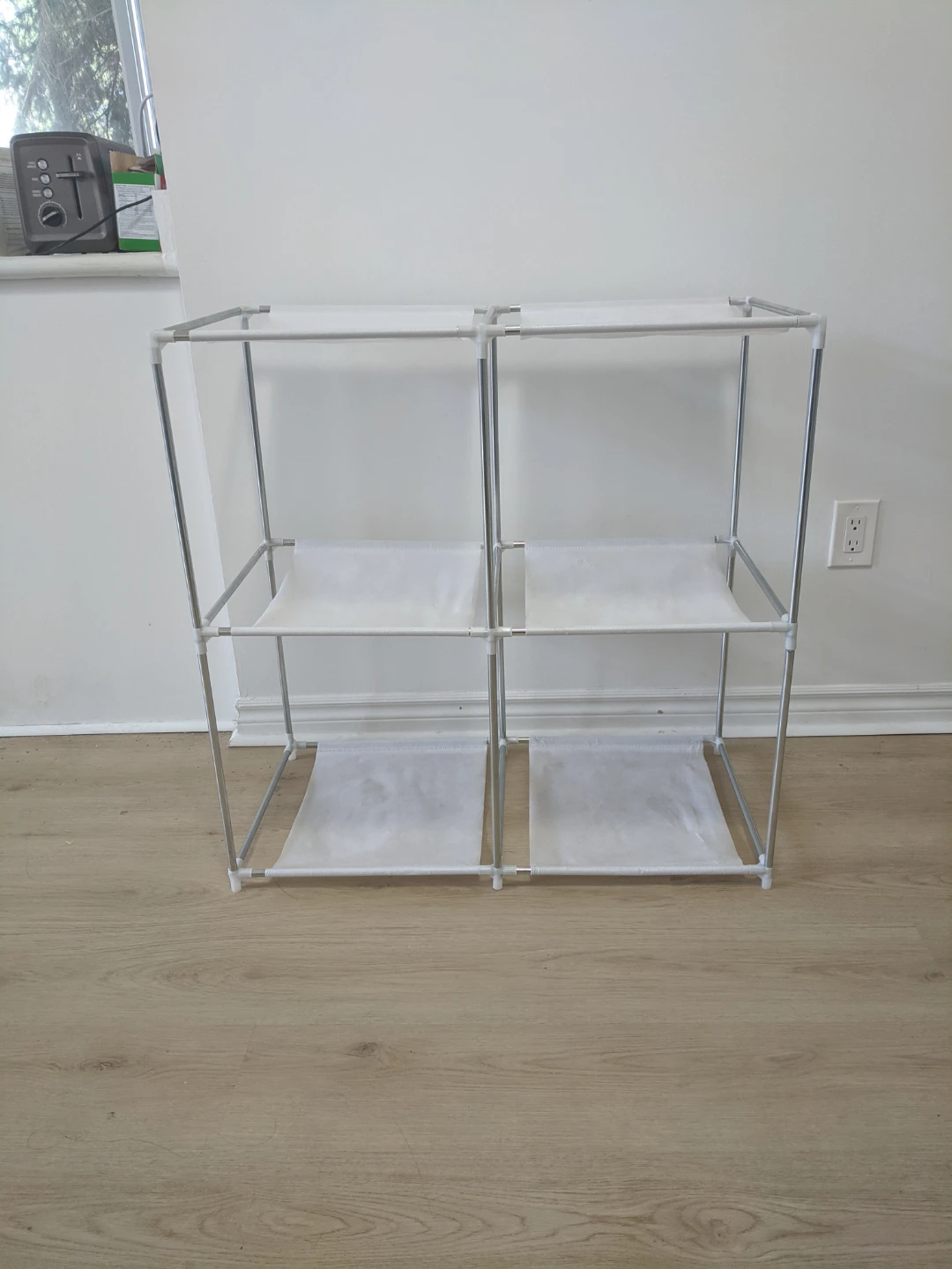 White  Storage Shelf