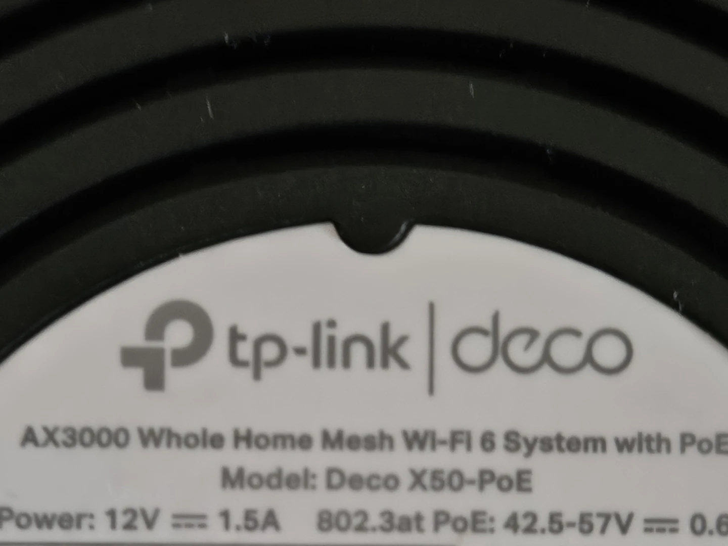 Deco x50 PoE WiFi 6 Router - photo 4