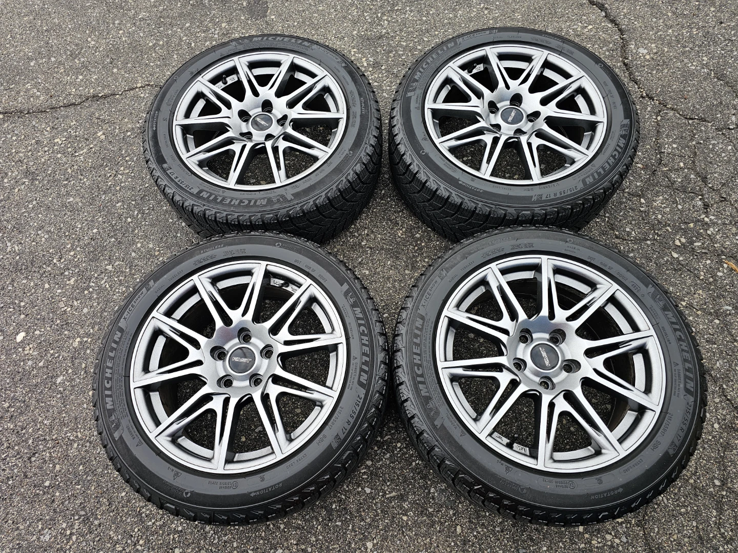 TOYOTA CAMRY, LEXUS IS/ES WINTER PACKAGE 215/55 R17