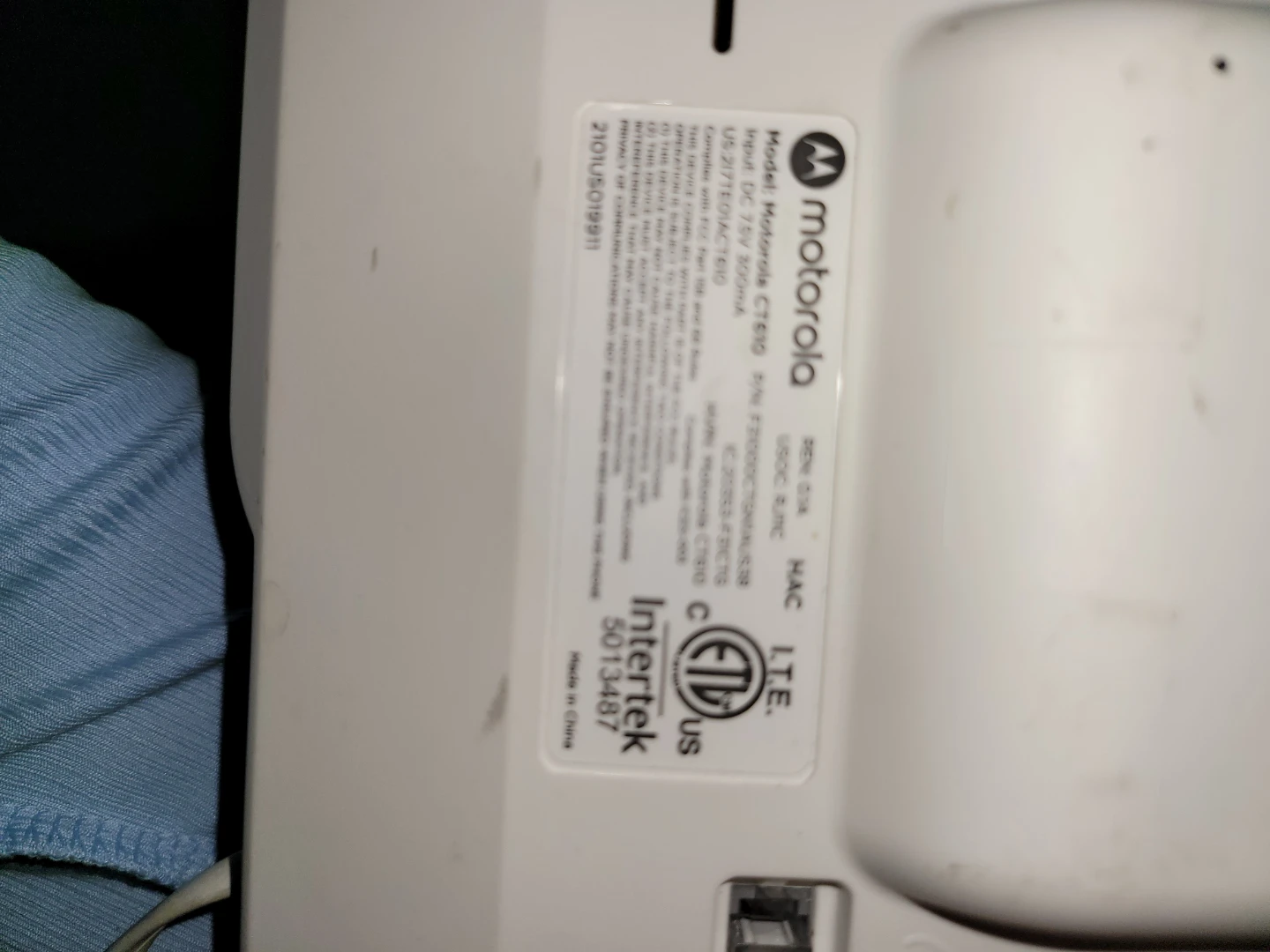 Motorola CT610 Corded Landline Phone - photo 3